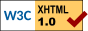 Valid XHTML 1.0 Transitional